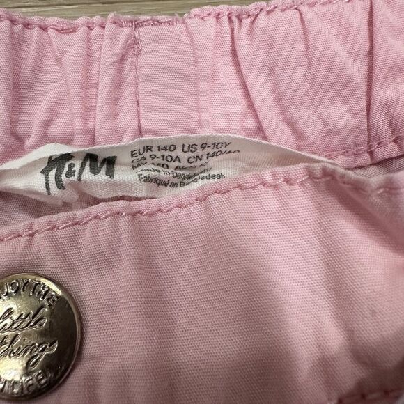 H&M Pink Girls Shorts, Size 9-10 - Picture 2 of 3